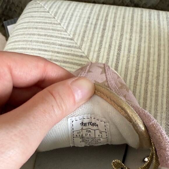 Tretorn Nylite 25 Pink Star Galaxy Sneakers - Picture 7 of 7